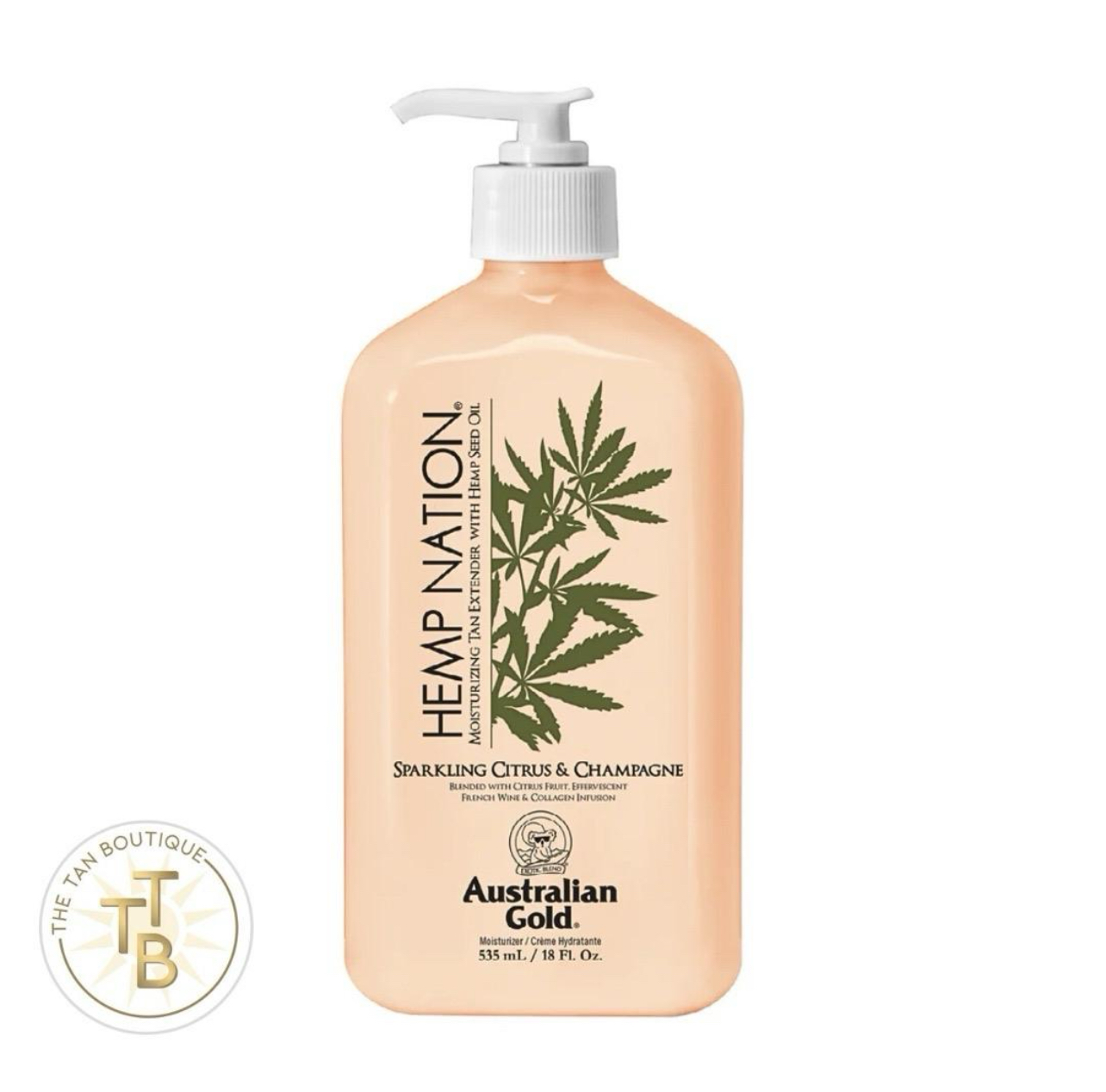 Hemp Nation Sparkling Citrus & Champagne (Tan Extender)