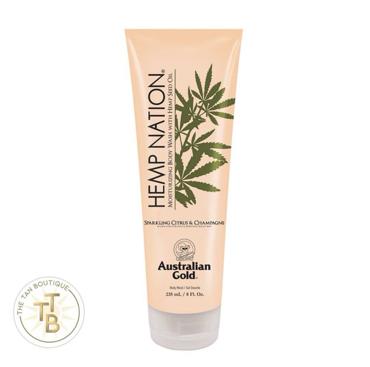 Hemp Nation Sparkling Citrus & Champagne Moisturising Body Wash