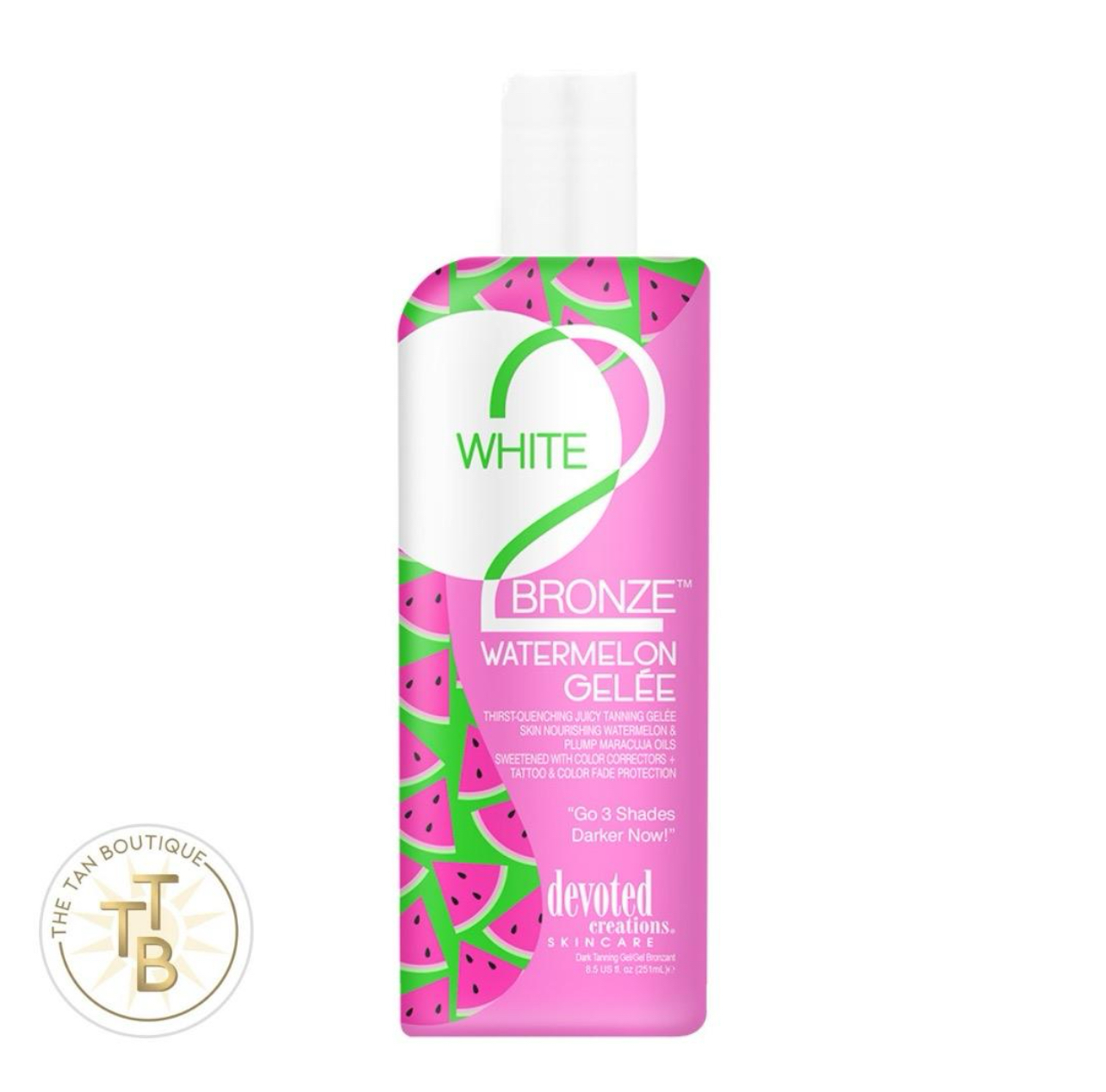 White 2 Bronze Watermelon Gelee